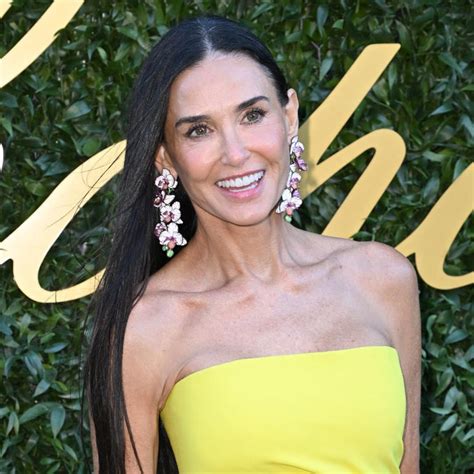 Demi Moore's ageless glow at 61 .